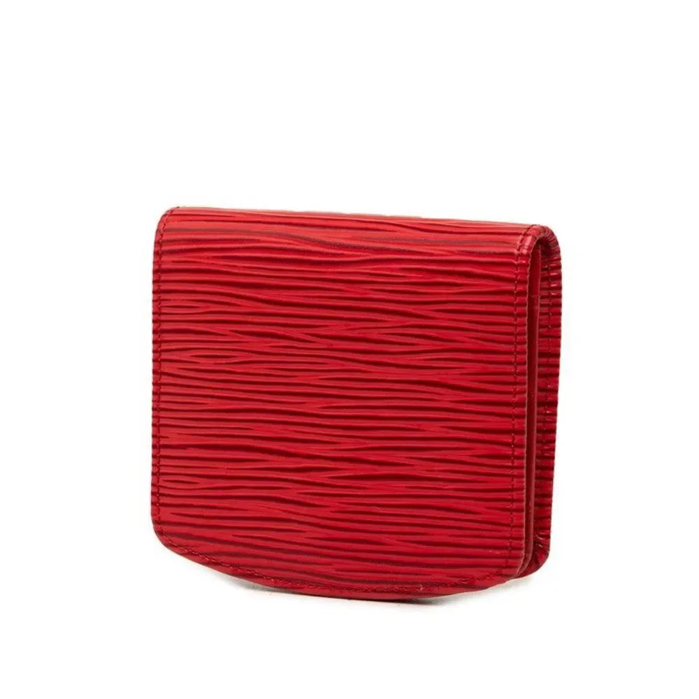 Louis Vuitton Epi Cuvette Spool Coin Case